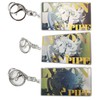 KONIXE Zenless Zone Zero Color-changing three picture conversion raster cardkeychain