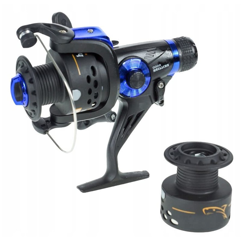Skittish 6000 9+1BB Free Spool Stationary Reel Carp Fishing Reel