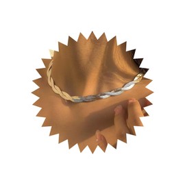 TseenYi Herringbone Chain Necklace Gold Snake Chain Twist Necklace Punk Flat Snake Chain Necklace Double Twist Chain Choker Necklace Hip Hop Jewellery or Women and Girls Gifts