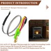 BKIFU 812-4470 Pellet Stove Thermocouple 14" for Quadrafire Castile, Contour,