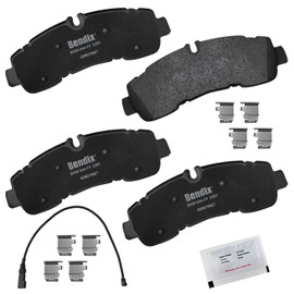 Bendix Bendix Priority1 CFM2281 Semi-Metallic Rear Brake Pads for Ford Transit 2020, Transit-250 2020, Transit-350 2021-2020, Transit-350 HD 2023-2021