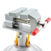 TAODAN 360 Degree Universal Suction Cup Flat Table Vise Aluminium
