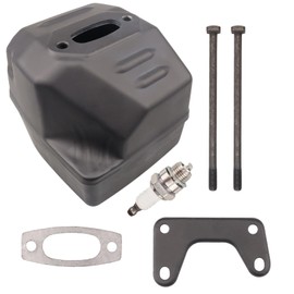 503711305 Muffler with Spark Plug for Husqvarna 394 395 394XP 395XP Chainsaw