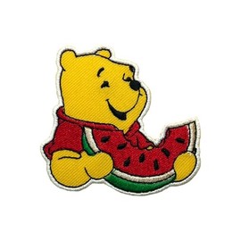 Pooh Parche para planchar para ropa, sombreros, chaquetas, bolsas, parches para chaquetas