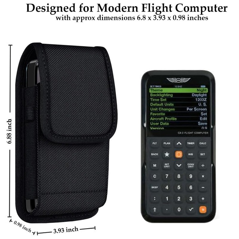Covthch Compatible with ASA CX-3 Flight Computer Case, ASA CX-3