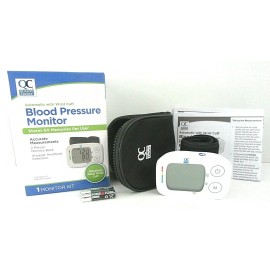 Quality Choice Automatic Wrist Blood Pressure Monitor BP Cuff Gauge Machine Tester with Memory