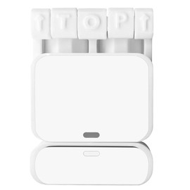 Garage Door Bracket/Mount for SimpliSafe Alarm Entry Sensors - Quick Installation & More Protection for Your Garage Door (1 Pack)