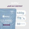 Wellthy Colageno Hidrolizado Myo Chiro Inositol 450g Ratio Azúcar Scoop