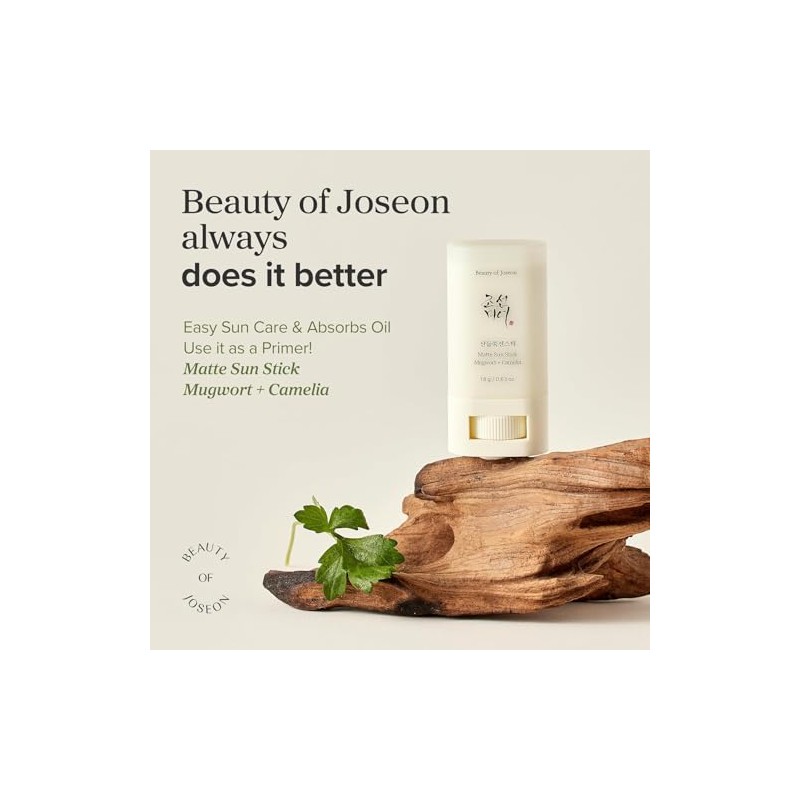 Beauty Of Joseon - Barra Solar Mate: Artemisa + Camilia
