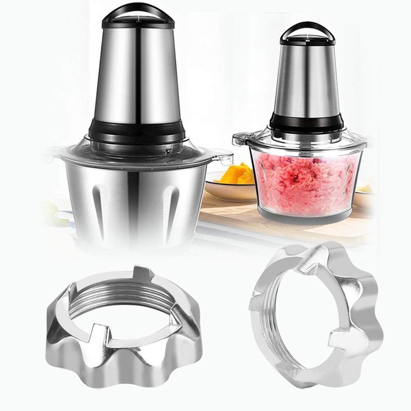 Stainless Steel Meat Grinder Nut, Replacement Tool for Household Kitchen