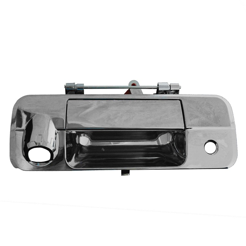 TRQ Tailgate Handle Chrome Compatible with 2007-2013 Toyota Tundra