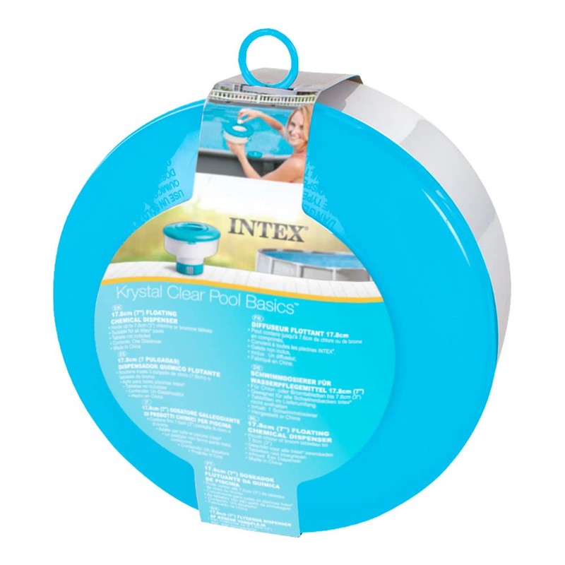 Intex Swimming Pool and Spa Large Floating Chemical Dispenser (Bromine