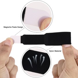 Virtue Yun Pack of 25 Trigger Finger Splints, Finger Bandage, for Immobilization, Adjustable Finger Protection for Small Finger, Middle Finger, Ring Finger