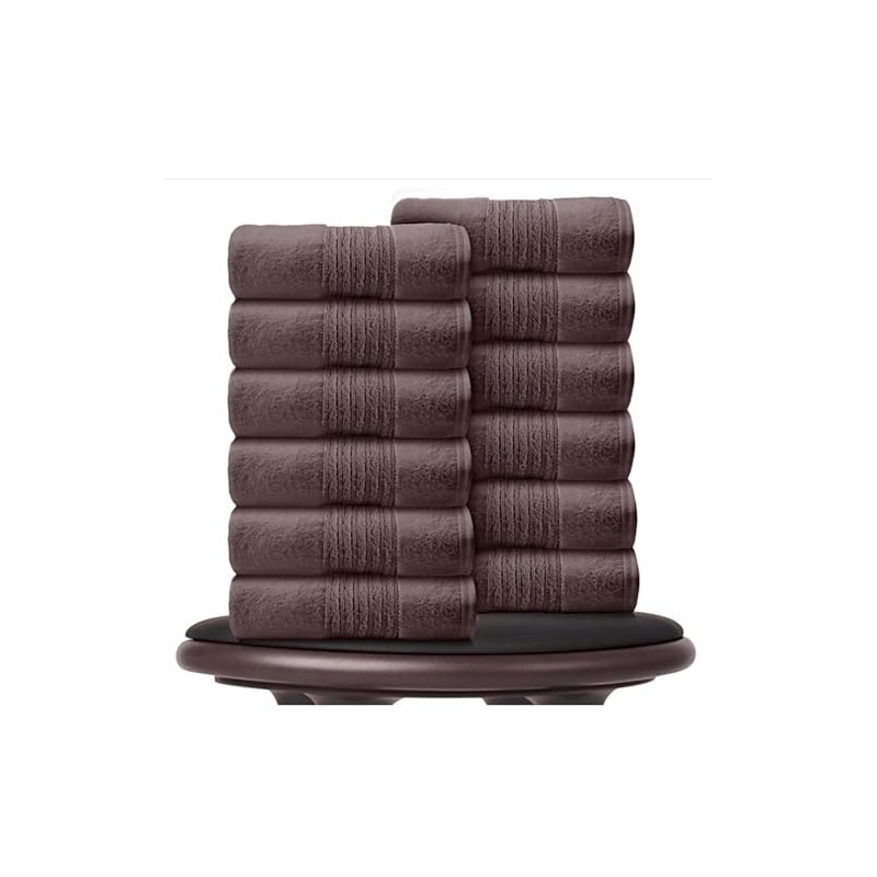 GC GAVENO CAVAILIA 12 Pack Face Towels Set (30x30 CM)