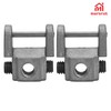 2Pcs Scroll Saw Parts Accessories, Spiral Saw Blades Pin End,
