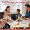 CARORI 9-in-1 Electric Pressure Cooker 6 Qt, Stainless Steel Inner