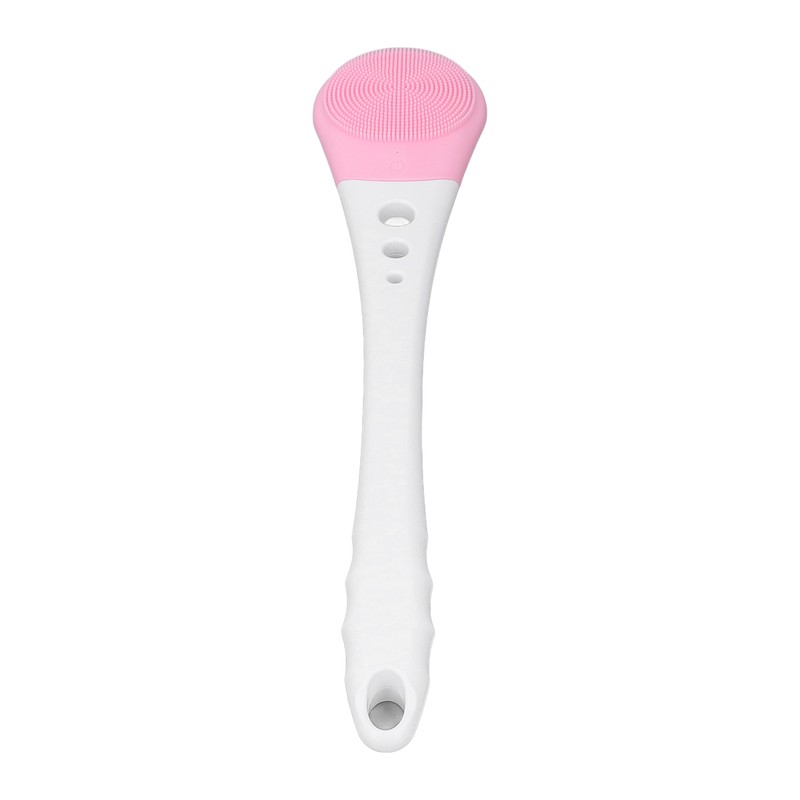 Electric Body Scrubber Shower Brush Long Handle Waterproof Cordless Body