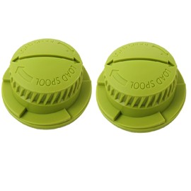 Gxcdizx [2025 New Bump Knob Replacement for Ryobi/Homelite Reel-Easy Trimmer Head,for RY40250, RY40230, AC04156 & for Ridgid Weed Wacker, Green,2-Pack Replacement Parts