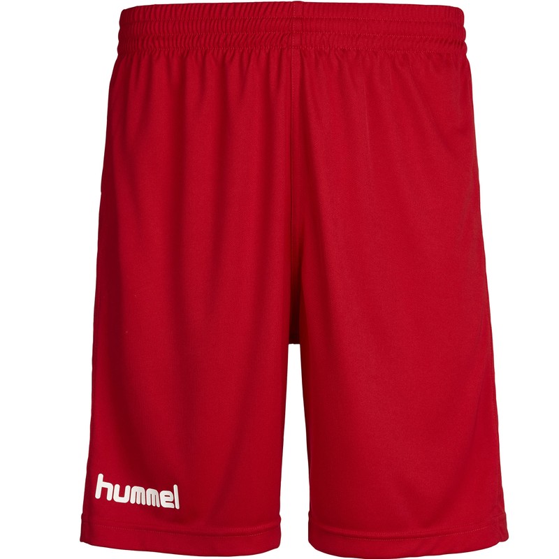 hummel Men's Breathable Core Poly Shorts, red, m