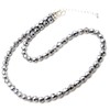 GOLD STONE Terahertz Mineral Necklace, 0.2 inch (6 mm), Star