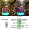 HONGUT Battery Powered LED Ceiling Light, Indoor Motion Sensor Light