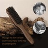 Beard Brush made from 100% Real Wild Boar Bristle with