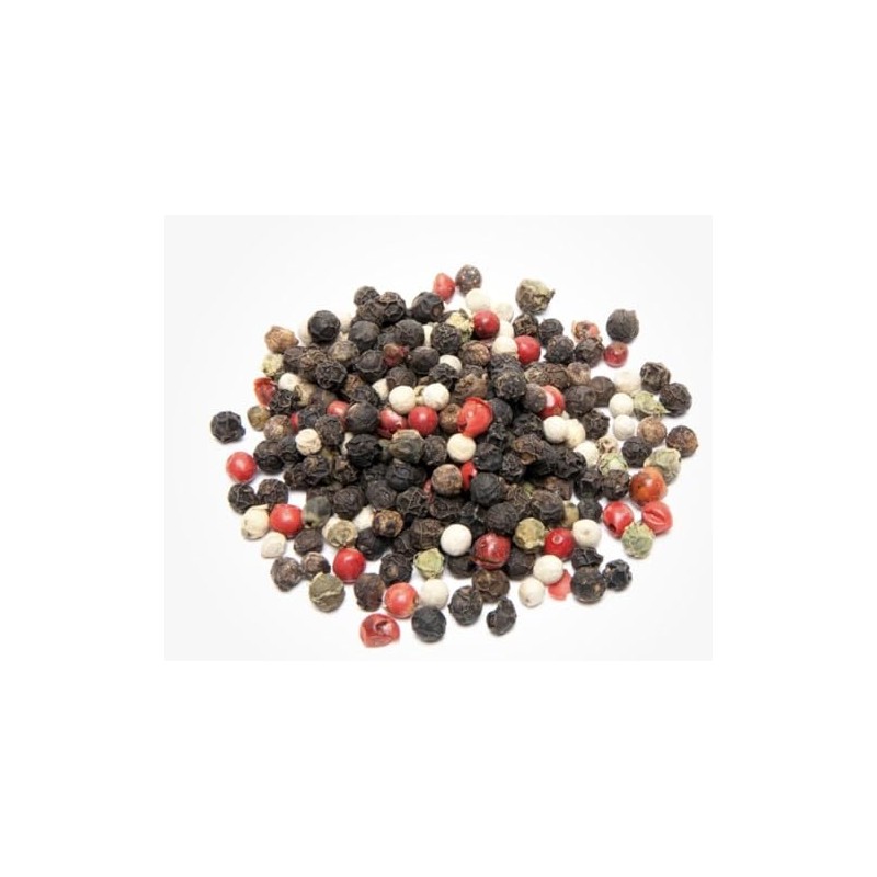 4 Colour Mixed Whole Peppercorns Dried (Black | White |