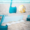 AMMSUN Beach Cabana, 6.2'×6.2' Beach Canopy, Easy Set up and