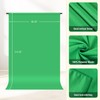 Forlogic Green Screen Backdrop Kit with Stand, 8x7.2ft Portable GreenScreen