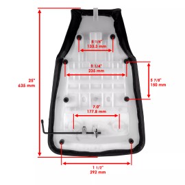 Yamaha Complete Seat for Honda 77100-HN7-000Z