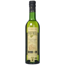 Columela Extra Virgin Olive Oil, 17 oz Bottle, Cold Pressed Spanish Olive Oil, Rich & Fruity Flavor, Glass Bottle