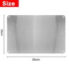 Warning Sign, Lightweight Aluminum, 11.8 x 7.9 inches (30 x