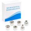 Uniestion Diamond Dermabration Heads 6 PCS Replacement Tips Professional Accessories