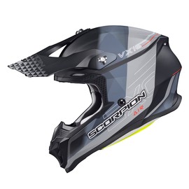 ScorpionEXO VX-16 Prism Dual Off-Road Dirt Bike MX ATV UTV Motocross Racing Adult Full Race Helmet with Visor Dot Approved (Matte Phantom - Small)