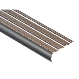 Stair Non-Slip Aluminum Non-Slip Solid Type A38AB (Hole Pear) 3.3 ft (1 m)