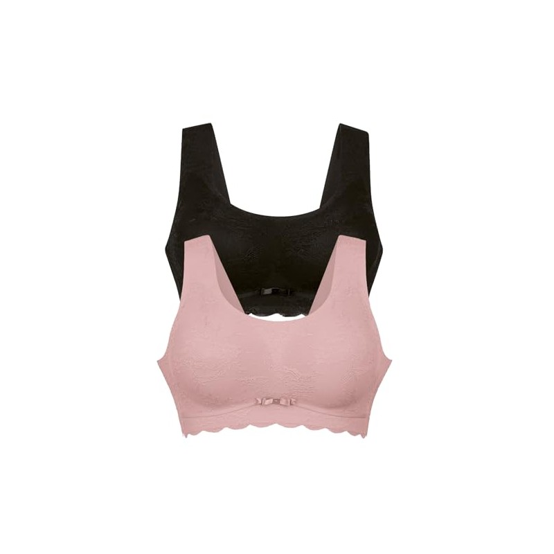 Anita Bowls Bralette Pack of 2 Essential Lace, original, L