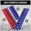 Magnetic Socket Organizer Set, 6PCS Magnetic Socket Holder, 1/4", 3/8",