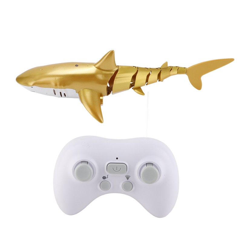 Electric RC Boat 2.4G Remote Control Pool Shark Simulation Water