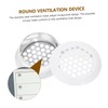 SHINEOFI 8Pcs Round Air Vent Holes for Cabinets Durable Ventilation