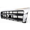 Garage-Pro Grille Assembly Compatible with Toyota Tacoma 1998-2000 Chrome Shell/Painted-Dark