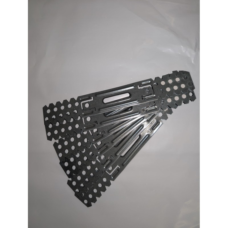 HAFD Drywall Brackets 75mm / 200mm Total Length, Pre-Galvanised Steel