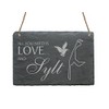 Slate Sign 'Island Sylt' Clip On Back Cover Hard Case