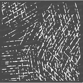 CrafTreat Pattern Stencils for Painting on Wood, Canvas, Paper, Fabric, Floor, Wall and Tile - Scratches - 6 x 6 Inches - Reusable DIY Art and Craft Stencils - Concrete Stencils Patterns