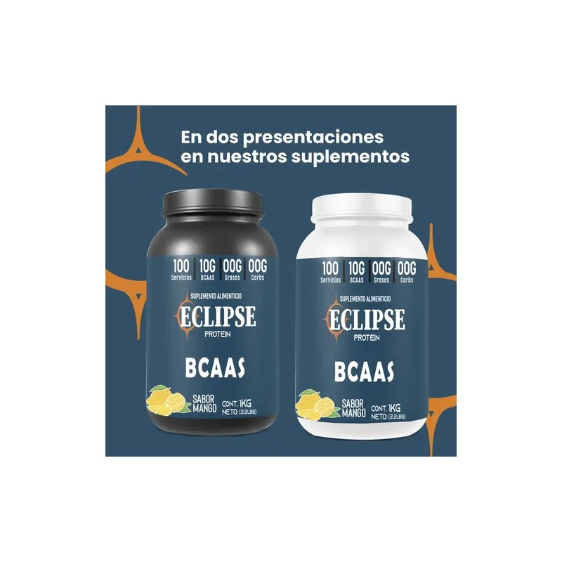 Bcaas Eclipse Protein 1kg 100 Servicios Varios Sabores