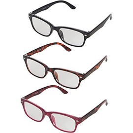 Betsey Johnson VMP2035 Black Rose 3-Pack Assorted +2.00, assorted colours