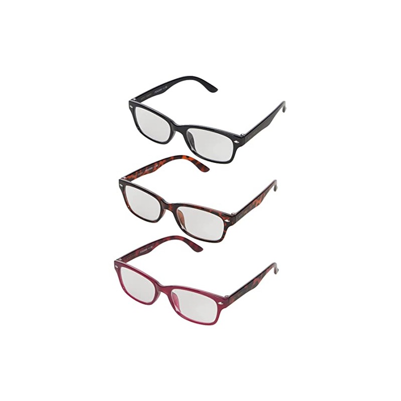 Betsey Johnson VMP2035 Black Rose 3-Pack Assorted +2.00, assorted colours