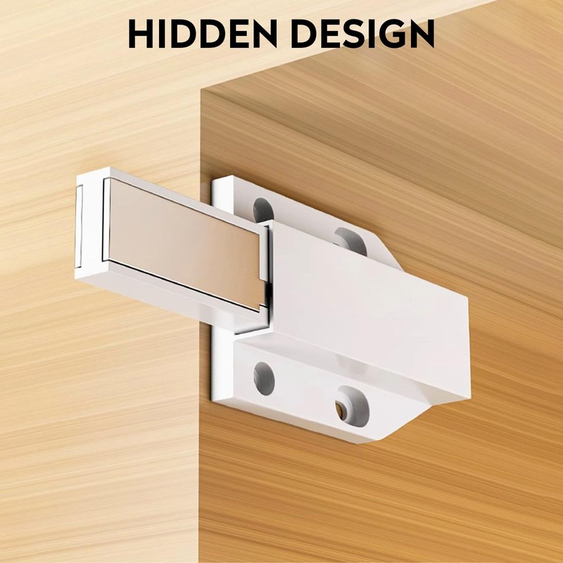 KTHZI 4 Pack Push to Open Door Catches,Magnetic Door Latch