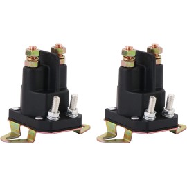 For Exmark, For Lawn Boy, For Lazer Z, For Toro Starter Solenoid 117-1197 for Toro 104-3189 Exmark 513075 Lawn Mower 2 Pack