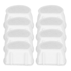 8PCS Pet Water Dispenser Activated Carbon Filter Core Replacement Accessory No Deformation