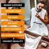 Beard Bib GROOMARANG Beard Catcher Shaving Apron for Men -